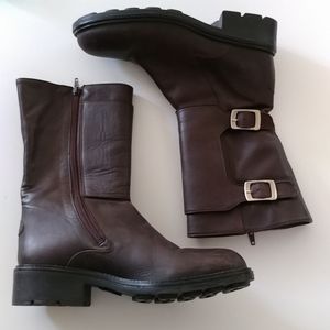 Stephane Kelian Men's Brown Monk Strap Boots 8